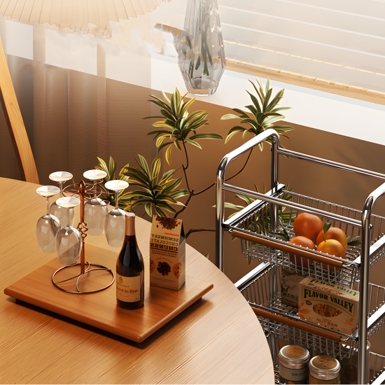 Metal Trolley 4 Layer